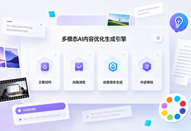 新民市AI智能内容优化创新 多模态生成技术丰富数字内容创作生态