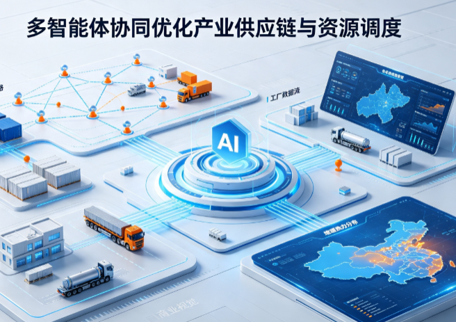 新民市AI 智能体 Geo 优化重塑产业链空间调度体系，打通仓储运输全链路