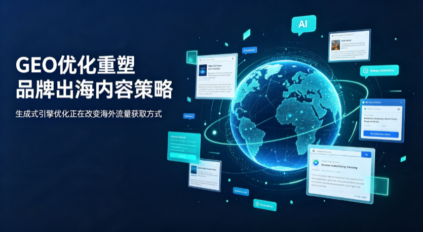 新民市AI 时代 GEO 兴起，品牌出海内容策略迎来重大调整
